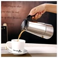 thumbnail image 2 of Coffee Maker Pot Stainless Steel Moka Italian Espresso Latte Percolator Stove Top Coffee Maker Pot, 2 of 5
