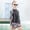 Pink, variant on Laipiong Girls Rash Guard Swimsuits 2 Piece Summer Fashion 3D Printed UPF 50+ Rash Guard Bathing Suit Trendy Comfy Beach Vacation Swimwear