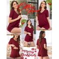 thumbnail image 4 of Avidlove Women's Shorts Pajama Set Short Sleeve Sleepwear Nightwear Pjs S-XXL, 4 of 6
