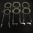 thumbnail image 2 of 6 Pieces Eyeglass Chains Elegant Eyewear Retainer Beaded Eyeglass Strap Holder, 2 of 7