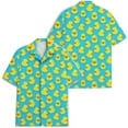 thumbnail image 2 of Rubber Duck Hawaiian Shirts for Mens, Funny Rubber Duck Button Down Short Sleeve Hawaiian Shirt, 2 of 7