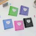 thumbnail image 3 of 3 Inches Photo Album Inserted Type Loose-leaf Design Waterproof Dustproof Mini Photo Book for School, 3 of 7