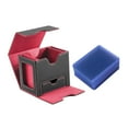 thumbnail image 2 of Estuche para 100 cartas coleccionables Estuche para cartas coleccionables, expositor, soporte para cartas Organizador de cartas para cartas coleccionables TCG Cartas de béisbol rojo, 2 of 8