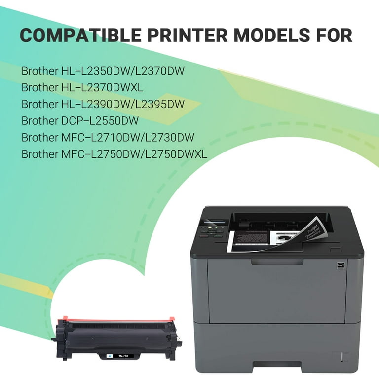 A AZTECH Compatible Toner Cartridge for Brother TN-760 TN-730