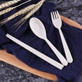 thumbnail image 4 of 3 In 1 Spoon Fork dinnerware dinnerware set spoon Chopsticks fork chopsticks Set chopsticks set 3 Organizer Box Plastic Tableware Wheat Dissolvabitity Dinnerwear, 4 of 8