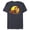 Navy Heather, variant on Young Jedi Adventures Nash Durango & RJ-83 Sun - Short Sleeve Blended T-Shirt for Adults - Customized-Navy Heather