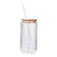 thumbnail image 4 of Iced Coffee Cup Glassware Reusable Drinking Glasses Wide Mouth Tumbler Drinking Glasses for Home Cocktail Coffee Shop Dining Room Kitchen 12, 4 of 9