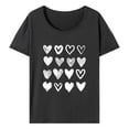 thumbnail image 3 of Camiseta de Mujer con Cuello Redondo Ropa Deportiva Básica de Manga Corta S, 3 of 7