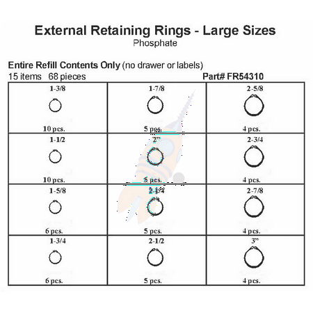 

Assortment Refill Only for FK54310