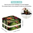 thumbnail image 5 of Cactus Travel Portable Square Jewelry Box Organizer for Rings, Earrings, Necklaces, Bracelets for Girls and Women, 5 of 6
