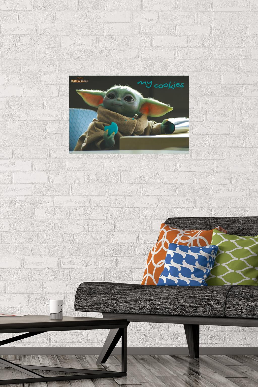 Star Wars: The Mandalorian Season 2 - The Child Cookies Wall Poster, 14.725" x 22.375"