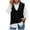Black-Sweater, variant on Qetyuw Cable Knitted Sweater for Women Chunky Sleeveless V Neck Sweaters Vests Solid Color Casual Loose Fit Pullover Jumpers