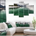 thumbnail image 1 of Crystal Clear Lake and Mountains - Extra Large Landscape Canvas Art Print, 1 of 3