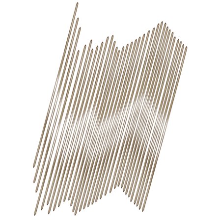 Music City Metals grid rod set ss wire 33 pcs 199625 x 58S21