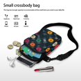 thumbnail image 7 of HELLHERO Vinyl Record Stack Adjustable Shoulder Strap Crossbody Bag 4.33"x1.97"x7.09" for Unisex Polyester, 7 of 7
