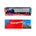 thumbnail image 3 of Freightliner Columbia Truck Blue with Gray Container 1/32 Diecast Model by Welly, 3 of 3