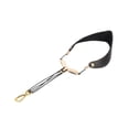 thumbnail image 1 of ziyahi Alto Tenor Soprano Adjustable Saxophone Neck Strap Comfortable PU Leather Essential For Musicians Metal Friends, 1 of 6