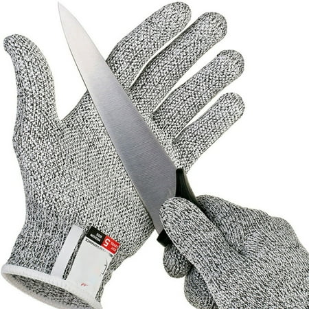 Nicesee Safety Cut Proof Stab Resistant Butcher Gloves (Best Puncture Resistant Gloves)
