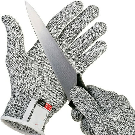 Flame Resistant Gloves - Nicesee Safety Cut Proof Stab Resistant Butcher Gloves S-XL