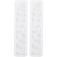 thumbnail image 1 of Miangastore 2pcs Silicone Bookmark Molds for Resin Casting Handmade Crafts for Artists White Practical Design, 1 of 8