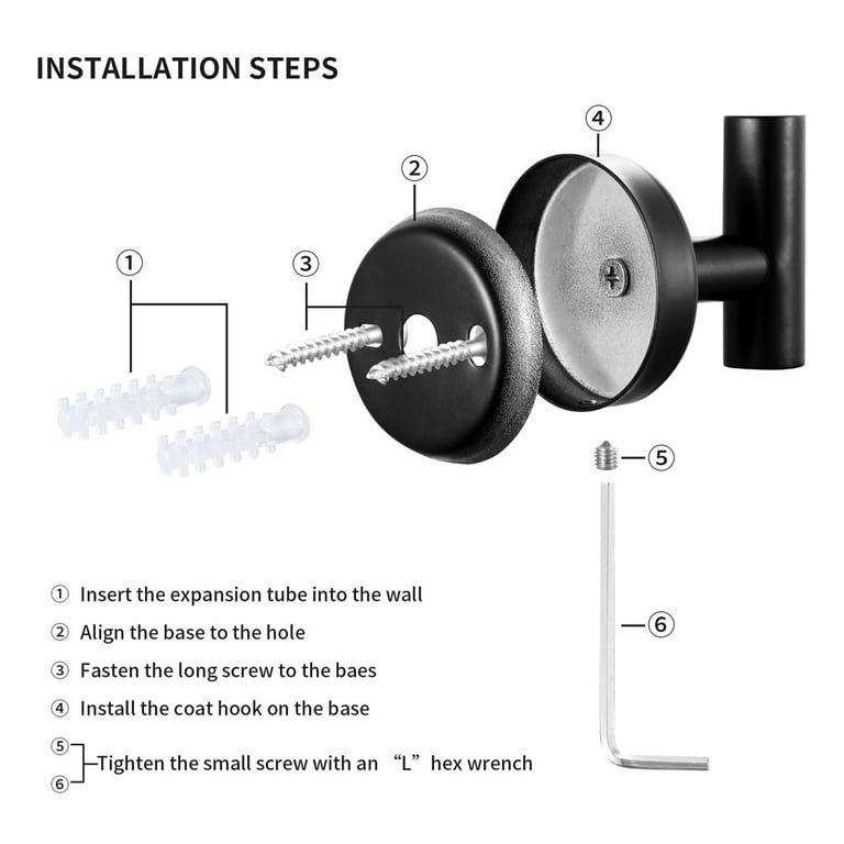 Align Swiveling Double Robe Hook in Brushed Nickel