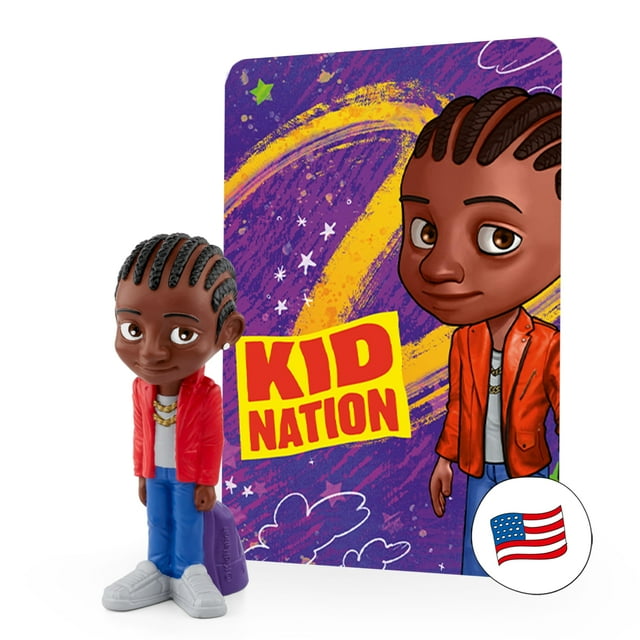 Figura de juguete con audio Tonies KidNation con 14 canciones, 47 minutos y más de 5 años