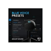 Logitech Yeti Orb Wired Cardioid Condenser Gaming Microphone with LIGHTSYNC RGB Lights, Black