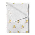 thumbnail image 2 of Angel Soft Flannel Fleece Blanket, Cupid Pattern Amour Love Arrow Mythic Romance Kids Baby Angels Children, Cozy Plush for Indoor and Outdoor Use, 60" x 80", Peach Earth Yellow White, by Ambesonne, 2 of 5