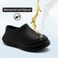 thumbnail image 2 of Chef Shoes Non-Slip Oil / Waterproof Clogs Men Women Lightweight Comfort Non Slip Work Shoes Closed Toe for Nurse Kitchen Safety Work Shoes, 2 of 6