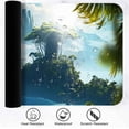 thumbnail image 6 of Mountain Large Mouse Pad 31.5x11.8 Inches Dream Wonderland Ocean Island Plant Forest Printed Game Mouse Pad for Gaming Office Laptop Computer BDXTMN191, 6 of 6