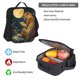 thumbnail image 5 of Disketp Leopard Reading Tarot Cards Mochila Estampada de Gran Capacidad con Lonchera y Estuche, Set de 3 Piezas para Estudiantes, 5 of 7