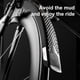 thumbnail image 3 of Guardabarros De Ciclo, Guardabarros De Bicicleta De Carretera Ajustable Ligero De Nailon PC Para Bicicletas Plegables, 3 of 7
