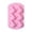 Pink, variant on Nilnehc 7.5x4.4in Pineapple Silicone Mold, 6-Cavity Fruit Ice Tray for Chocolate Soap Cake,