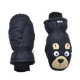 thumbnail image 1 of Moyic 6 pares de manoplas para niños, impermeables, de invierno, unisex, dibujos animados, regalos de estilo lindo, suministros de esquí, actividades Suministros térmicos negro Moyic HA059224-04B, 1 of 5
