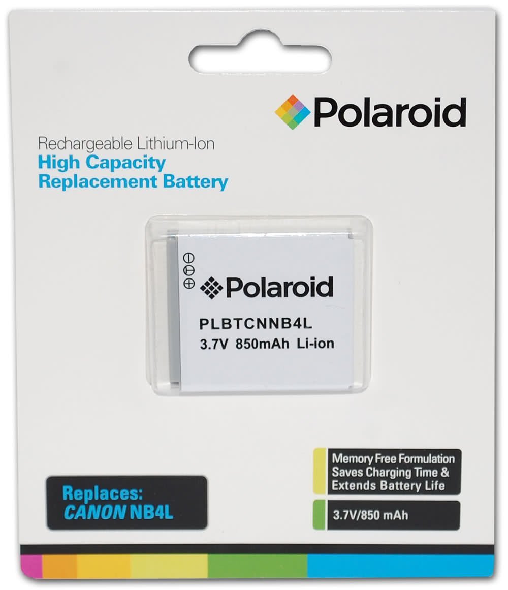 High Capacity Canon NB4L Rechargeable Lithium Replacement Battery ( Compatible With: ELPH 300, 100, PowerShot SD1000, SD1100, SD1400, SD200,  SD30,.., By Polaroid,USA - Walmart.com