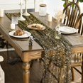 thumbnail image 3 of 10FT Table Runner, Sequin Glitter Sheer Chiffon Gauze Cheesecloth Runner 120 Inch, Party Decorations for Wedding Anniversary Birthday Graduation Christmas Holiday, 3 of 6