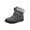 Gray, variant on Fesfesfes Black Platform Boots for Women Winter Warmth Plush Lined Boots Thick Cotton Shoes Soft Soled Ankle Boots Women Snow Boots 43(US:9.5)