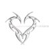 thumbnail image 1 of Horquillas Decorativas perfecl en forma de Corazón con Pasador Antideslizantes para Mujeres y Niñas, 1 of 3