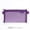 Purple, variant on Purple Blank Canvas Zipper Pouch For Diy Craft Makeup Bags Multi Purpose Travel Bag Pen Pencil Case 8.07X4.72 Inches Soft Cloth Material