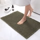 thumbnail image 5 of Alfombra de Entrada para Baño con Diseño de Gofres, Absorbente, Antideslizante, Color Caqui, 5 of 7