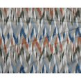 thumbnail image 4 of oneOone Polyester Lycra Fabric Chevron Ikat Printed Craft Fabric BTY 56 Inch Wide, 4 of 4