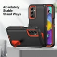 thumbnail image 5 of ShellTech for Galaxy A15 Case with Stand Heavy Duty Protection Shockproof Anti-Scratch Slim Fit Lightweight Protective Durable Case Hard Cover,H, 5 of 9
