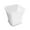 White, variant on UDIYO 5Pcs Mini Plastic Flower Seedling Nursery Pot with Pallet, 3" Colorful Square Plant Pot, Indoor Outdoor Flower Plant Container, Decor for Your Room, Garden, Office and Balcony ( 7 Colors )