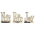 thumbnail image 5 of Northlight Peace, Joy and Noel Metal Christmas Stocking Holders - 6.5" - Set of 3, 5 of 8