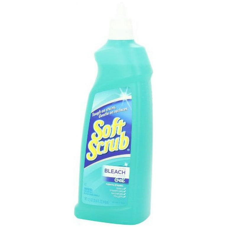 Easy Scrub With Bleach Liquid, Soft Abrasive Liquid, Multi Stain Remover