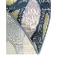 thumbnail image 6 of Unique Loom Sumter Collection Area Rug - Rhett (5' 1" Round Navy Blue/Ivory), 6 of 6