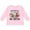 AD-Pink, variant on Inktastic Promoted to Big Sister with Flowers Girls Long Sleeve Toddler T-Shirt