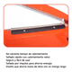 thumbnail image 4 of Máquina Selladora Térmico de Bolsas de Plástico de 20 cm Belug, Naranja, 4 of 5