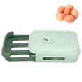 thumbnail image 3 of Langgg Egg Storage Box Drawer Type Refrigerator Dumpling Organizer Fresh Keeping Food Stackable Holder Home Kitchen Gadgets Green, 3 of 8