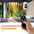 thumbnail image 6 of Gymax Wall-Mounted Electric Heater Patio Infrared Heater W/ Remote Control, 6 of 10